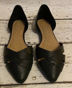 bamboo black flats
