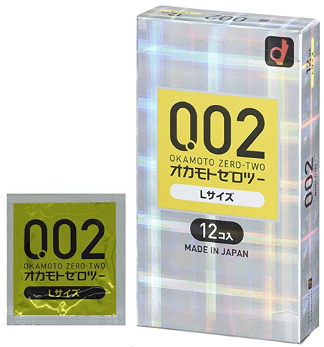 Okamoto 002Ex L Large Size Polyurethane Condoms, 12 Pcs x 5 Boxes -US Seller - Picture 2 of 7