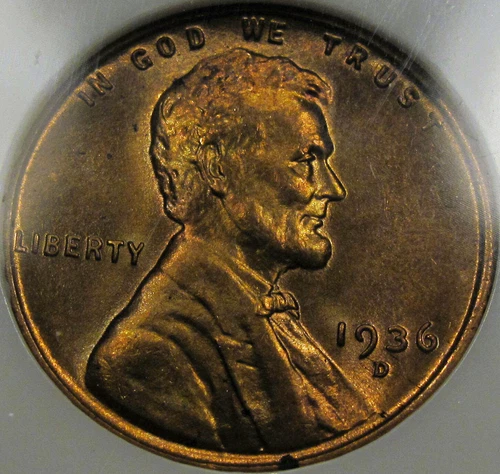 1936-D Lincoln Cent NGC MS-67 RD... Virtually Perfect, Super Strike, So NICE!!