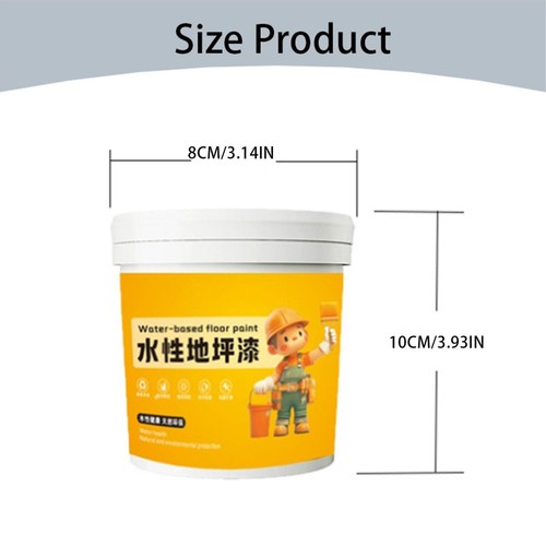 Waterproof Water-Based Epoxy Floor Paint, Quick-Dry Anti-Slip Floor Paint - Picture 16 of 46