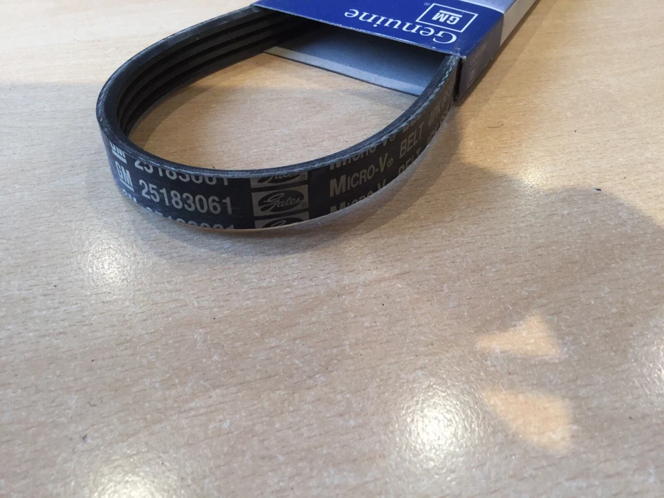 BN GENUINE GM  MATIZ SPARK AVEO MICRO V ALTERNATOR DRIVE BELT  25183061 4PK665 - Image 2 of 2