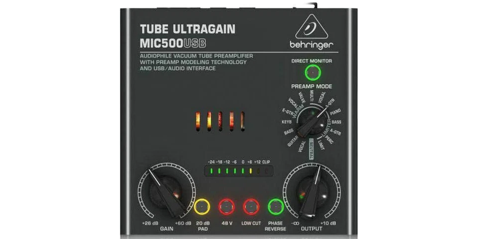 Behringer VOICE STUDIO Complete Recording Bundle with Studio Condenser Mic New - Image 3 of 3