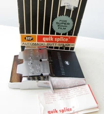 HP HUDSON PHOTOGRAPHIC SUPER 8 MOVIE TAPE AUTOMATIC BUTT SPLICER QUICK SPLICE