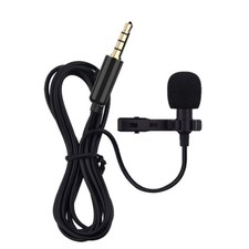 O07 Lavalier Aufsteckmikrofon Mikrofon für 3.5mm Smartphone Tablet PC Laptop 