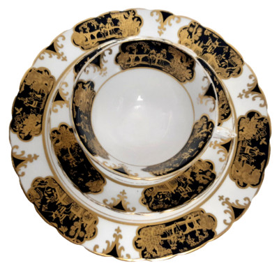 Sammeltasse Art Déco TUSCAN CHINA ENGLAND Kaffeeservice 3-tlg. - #62