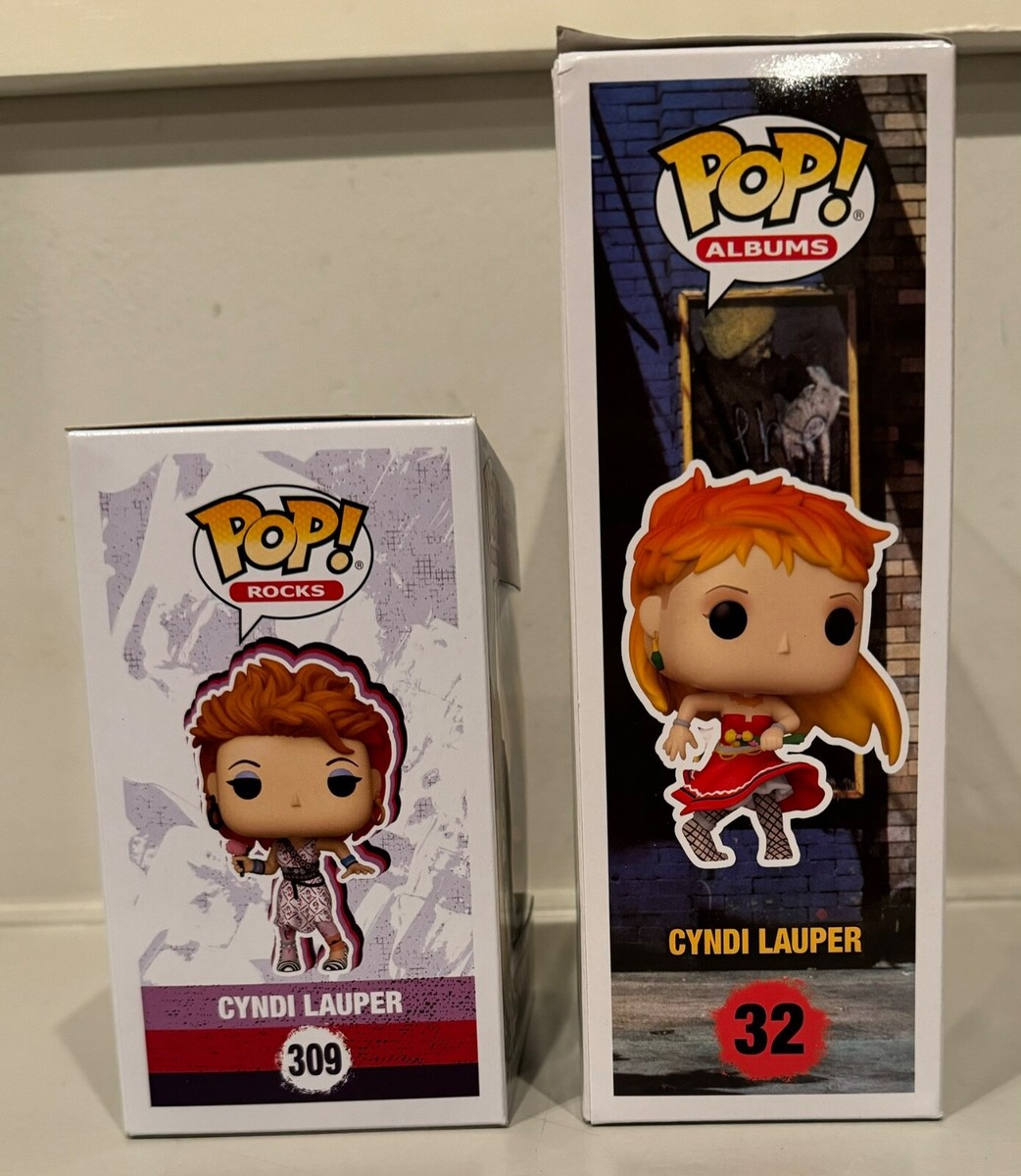 Cyndi Lauper Funko POP! and POP! Album Set #309 & #32 NEW!!! | eBay
