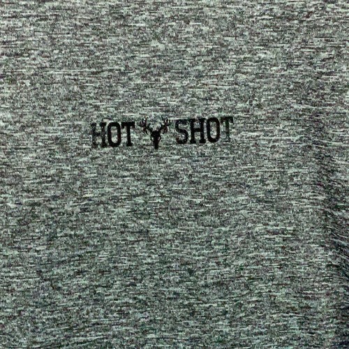 Hot Shot Sweater Men's Medium Gray Real Tree Camouflage Hunting Hunter - Picture 2 of 7