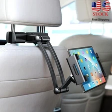 Car Back Seat Headrest Holder Mount for iPad Tablet Phone Samsung Universal