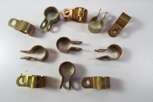 X10 1/2" ADEL UMPCO ROUND LOOP CENTER MOUNT PIPE TUBE STEEL CABLE CLAMP MIL SPEC - Picture 3 of 10