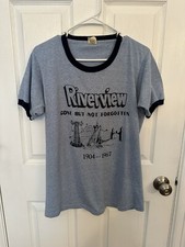 Chicago Riverview Gone But Not Forgotten T-shirt Large Screen Stars 1904-1967