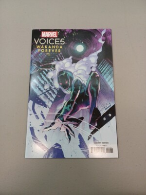 Marvel s Voices Wakanda Forever 1 NM- Variant 1st Appearance Last Black Panther