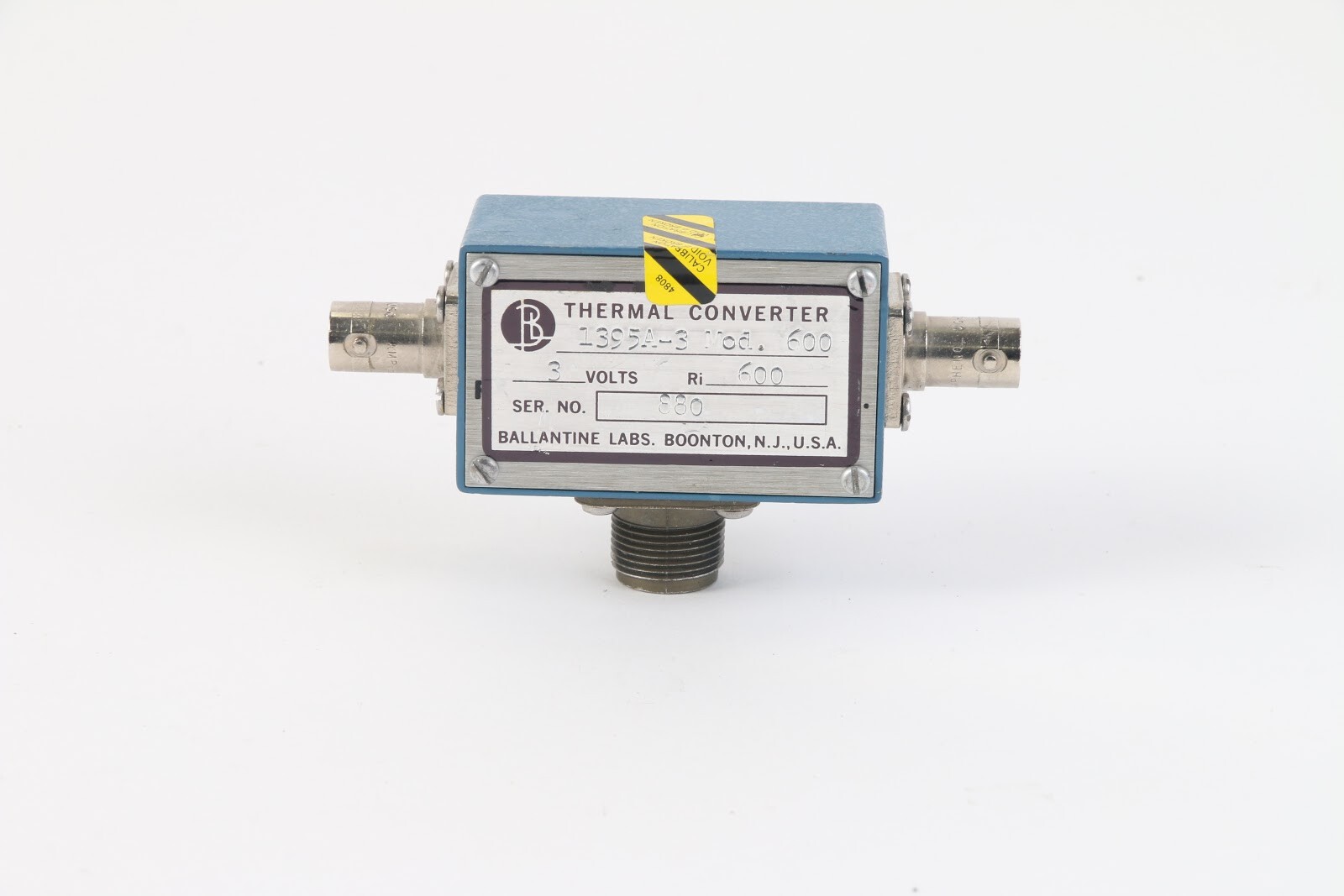 Ballantine Labs 1395A3 Mod 60 3 Volts, 600Ri Thermal Converter eBay