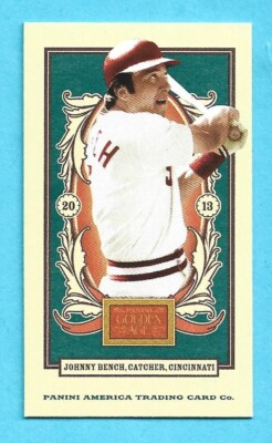 JOHNNY BENCH Singles & Inserts (With Pictures) / You Pick The Cards