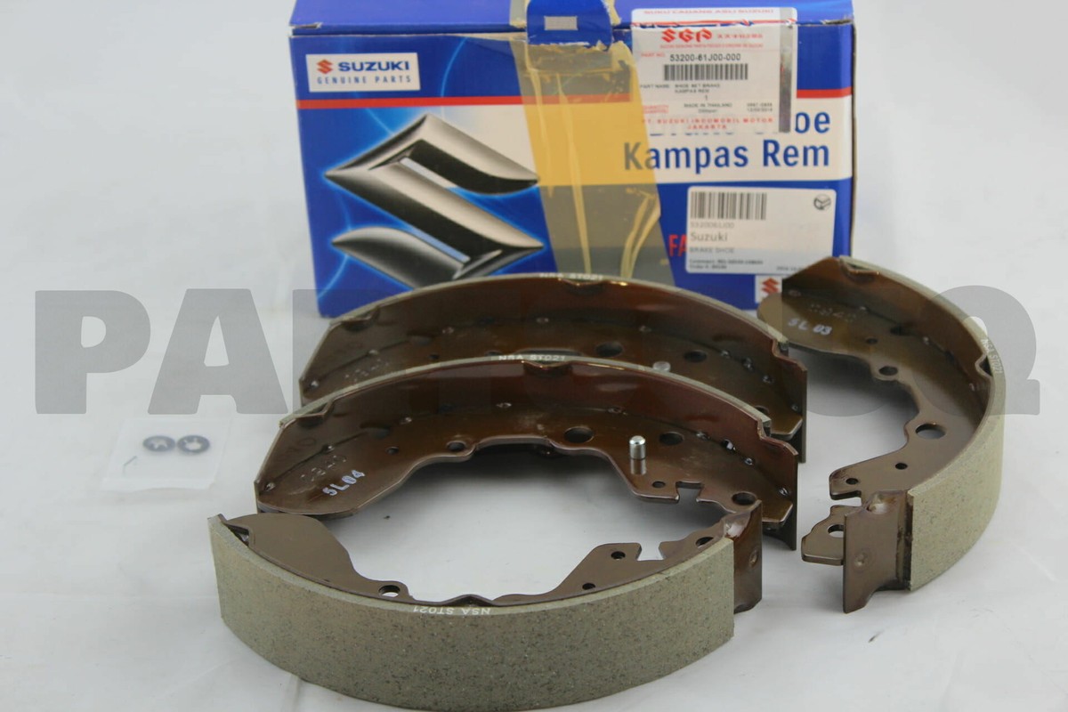 5320061J00 Genuine Suzuki SHOE SET, BRAKE 53200-61J00 | eBay