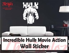 Incredible Hulk Movie Action Custom Vinyl Wall Sticker