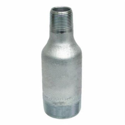 SWAGE NIPPLE Concentric 1-1/2'' x 3/8'' Schedule 80 Thread Both End Galvanized