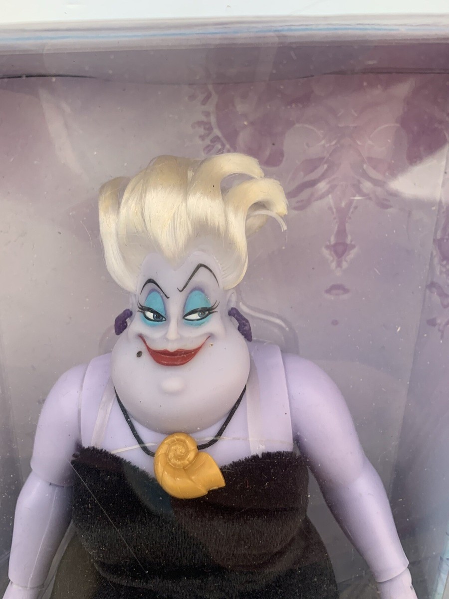 NIB Disney Store Ursula Singing Doll The Little Mermaid Villain