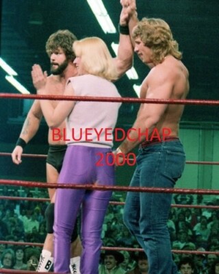 KERRY VON ERICH-SUNSHINE & BILLY JACK HAYNES WRESTLER 8 X 10 WRESTLING PHOTO NWA