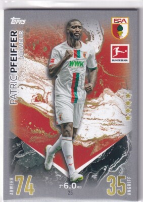Topps 2023/2024 Match Attax Bundesliga 23/24 Karte Nr. 25 Patric Pfeiffer