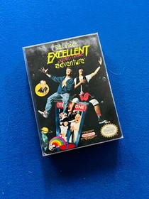 Bill and Ted Excellent NES Nintendo Box Manual CIB Complete Promo Insert POSTER