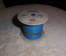 New 1000' roll of blue 30awg Kynar wire wrap wire