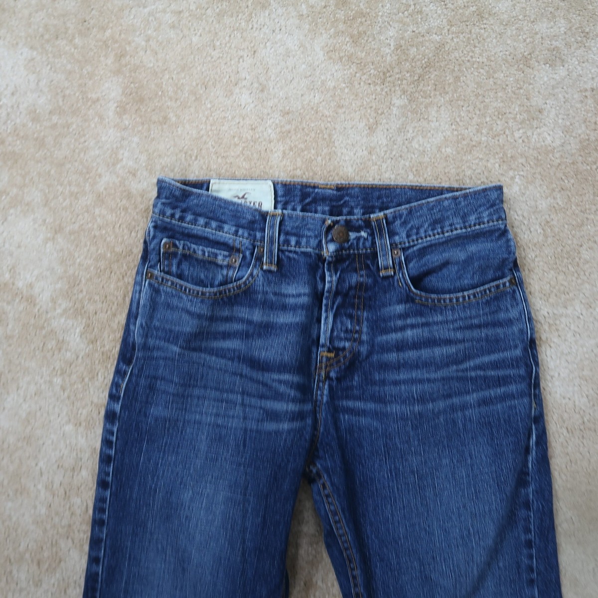 Hollister Classic Straight jeans Men's 28x30 Denim blue Pants | eBay