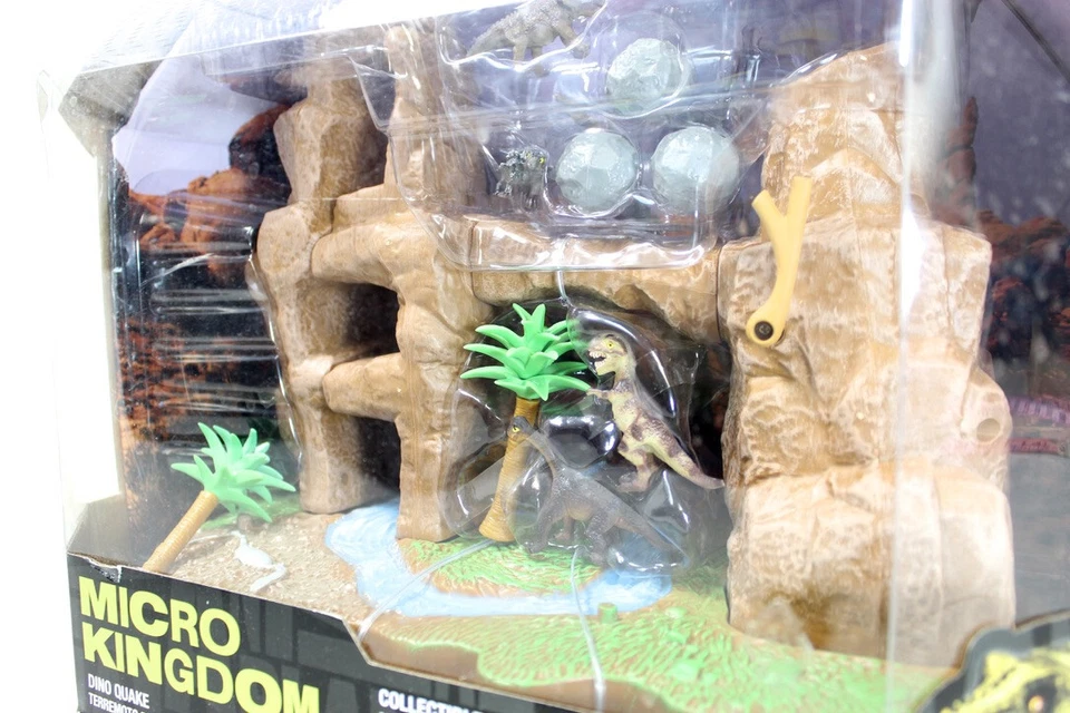 Animal Planet Micro Kingdom Dino Quake Coleccionable Miniaturas Dinosaurio Set (1A) Foto 3 de 4