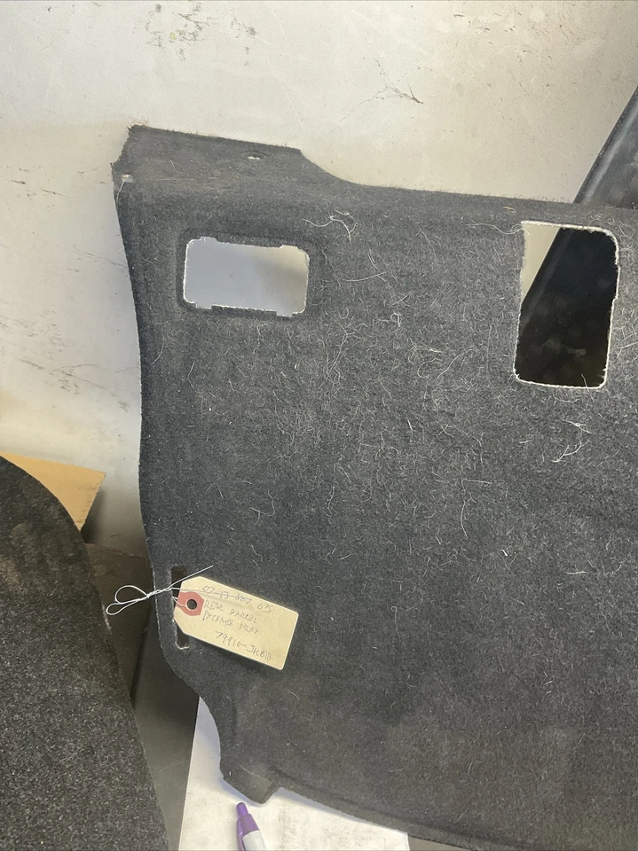 Bandeja paquete paquete trasero Infiniti G37 G35 07-13 79910-JK81B Foto 4 de 4