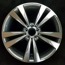 REAR For Benz S-Class S550 OEM Design Wheel 19" 14-21 Machined GREY RIM 85351