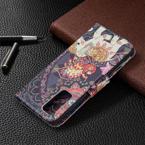 For Samsung Galaxy S23 FE/S21 FE/S20 FE Pattern Leather Wallet Stand Case Cover - Picture 12 of 63
