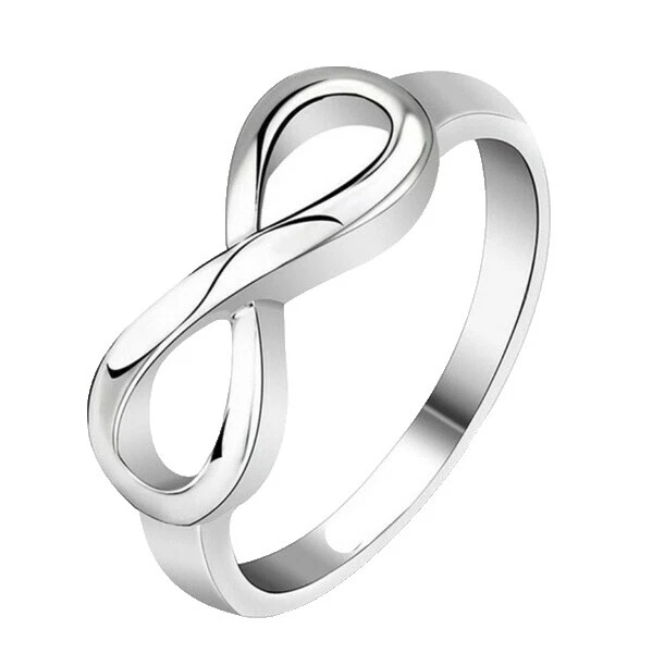 Anillo de Plata Plateado 13 Anillos de Moda