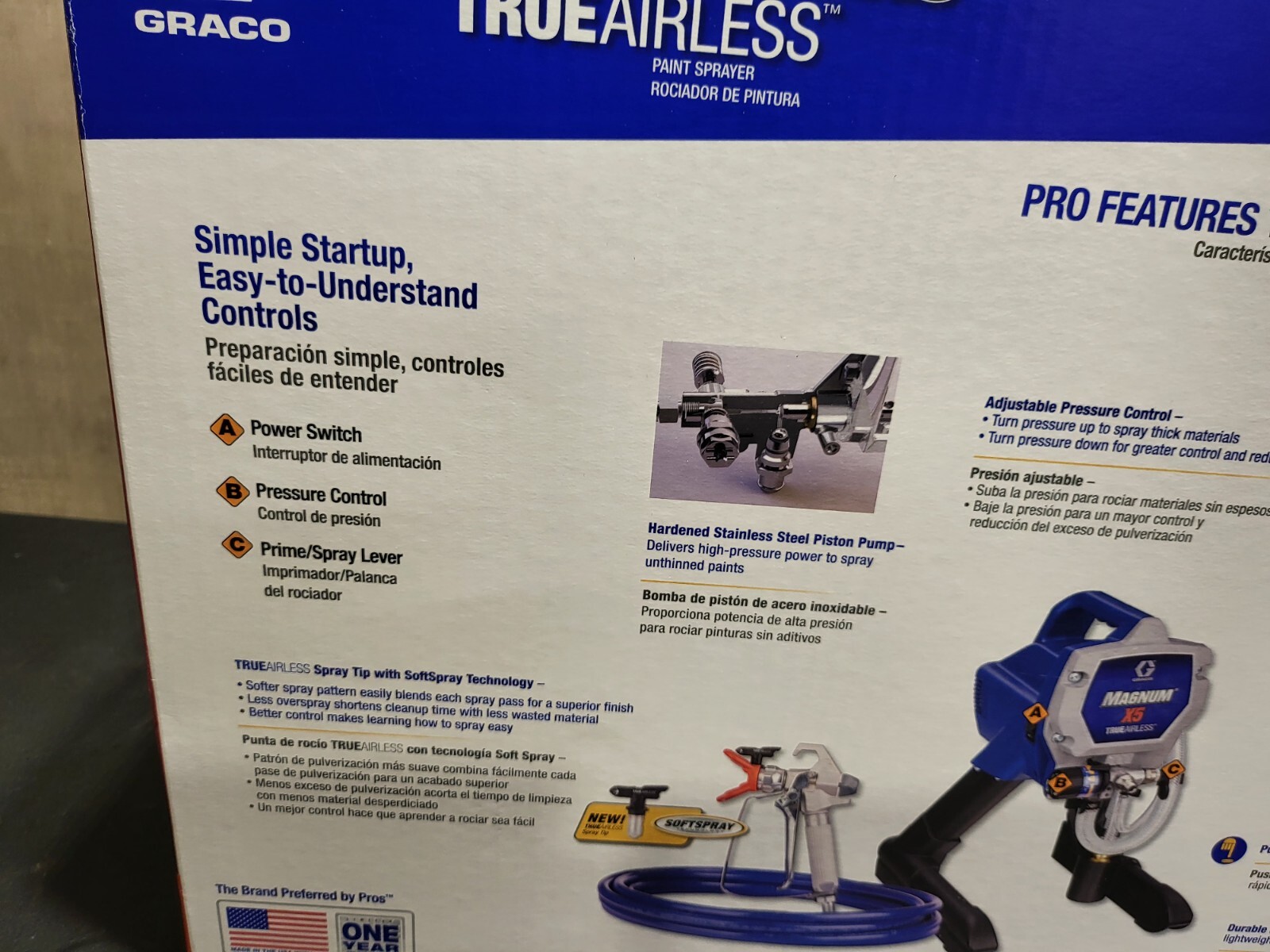 Graco Magnum X5 Electric TrueAirless Sprayer 262800 for sale online eBay