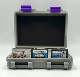 Custom Nintendo DS/3DS Game Case: 30-Capacity Protective NDS Cartridge Storage