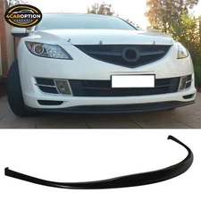 Fits 09-11 Mazda 6 4Dr Sedan DS Front Bumper Lip Spoiler Splitter PU