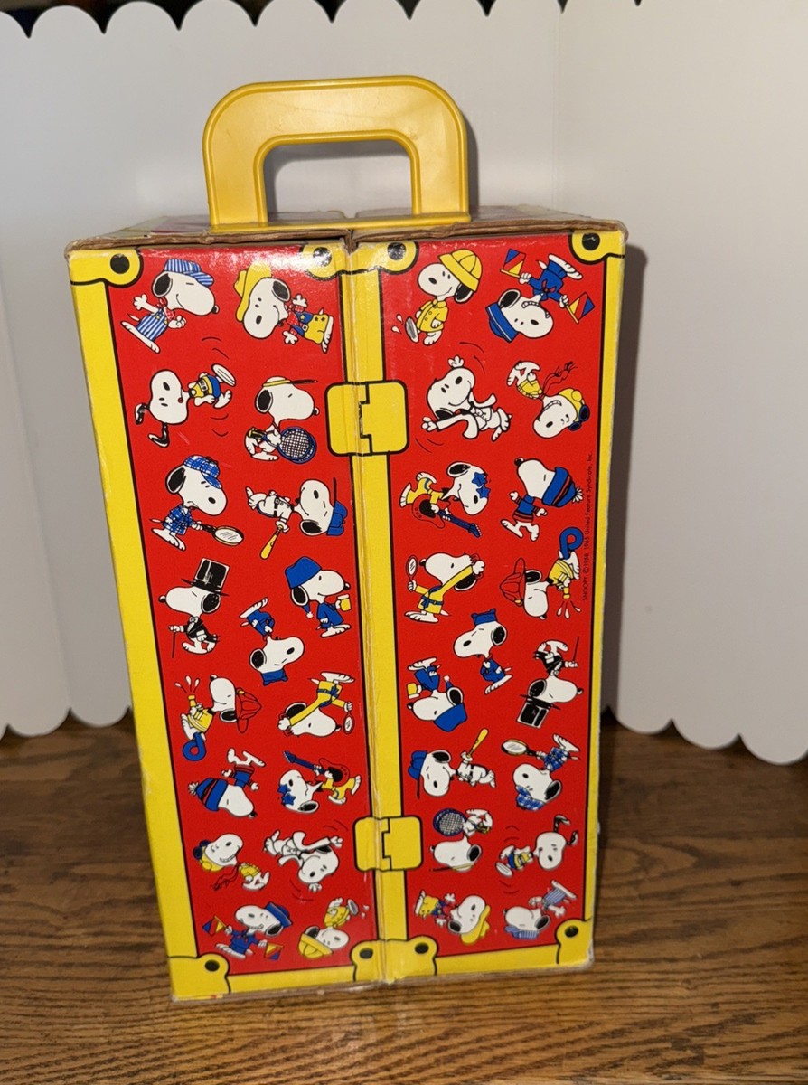 週刊ポスト10冊セット1983s58〜1985s60 Vintage Peanuts Snoopy 1963 Wardrobe Trunk Plush Many Outfits