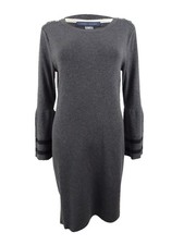 Tommy Hilfiger Women's Bell-Sleeve Sweater Dress