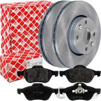 Febi Bremsscheiben 280Mm + BelÄGe Vorne FüR Renault Megane II Scenic II Wind