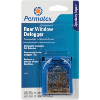 Permatex Rear Window Defogger Electrical Conductive Tab Adhesive Kit (21351