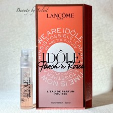 Lancome Idole Peach 'N Roses Eau de Parfum Fruitee Sample Spray .04oz, 1.2ml