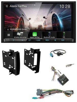 Kenwood CAN-Bus 2DIN USB DAB Bluetooth Autoradio für Chrysler Dodge Jeep 2007-20