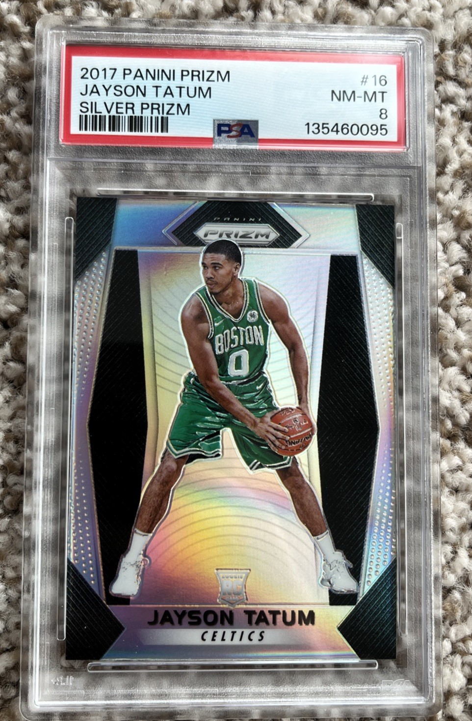 2017-18 Panini Prizm - Jayson Tatum #16 Silver Prizm (RC)