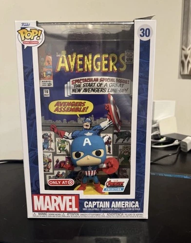 Funko POP! Comic Covers: Marvel - Captain America Avengers # 30 Target Exclusive