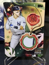 2024 Topps Holiday Mega Aaron Judge Relic SP NY Yankees