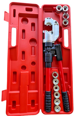 Heavy Duty Wire Crimper Contractor Grade Hand Tool for Electrical Connectors