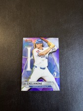 2025 Bowmans Best Jac Caglianone Purple Mojo /250 Kansas City Royals #TP-3