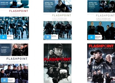 Flashpoint: The Complete Collection | Series 1-5 (DVD, 19-Disc set) NEW