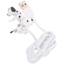 Creative Puppy Charging Cable Funny Dog Phone Charger Adapter Line Type