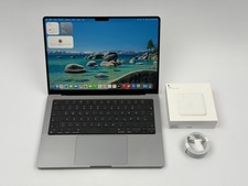 Apple MacBook Pro 14“ M1 PRO 8C CPU 14C GPU 512 GB SSD 16 GB Ram 2021 SPACE GREY