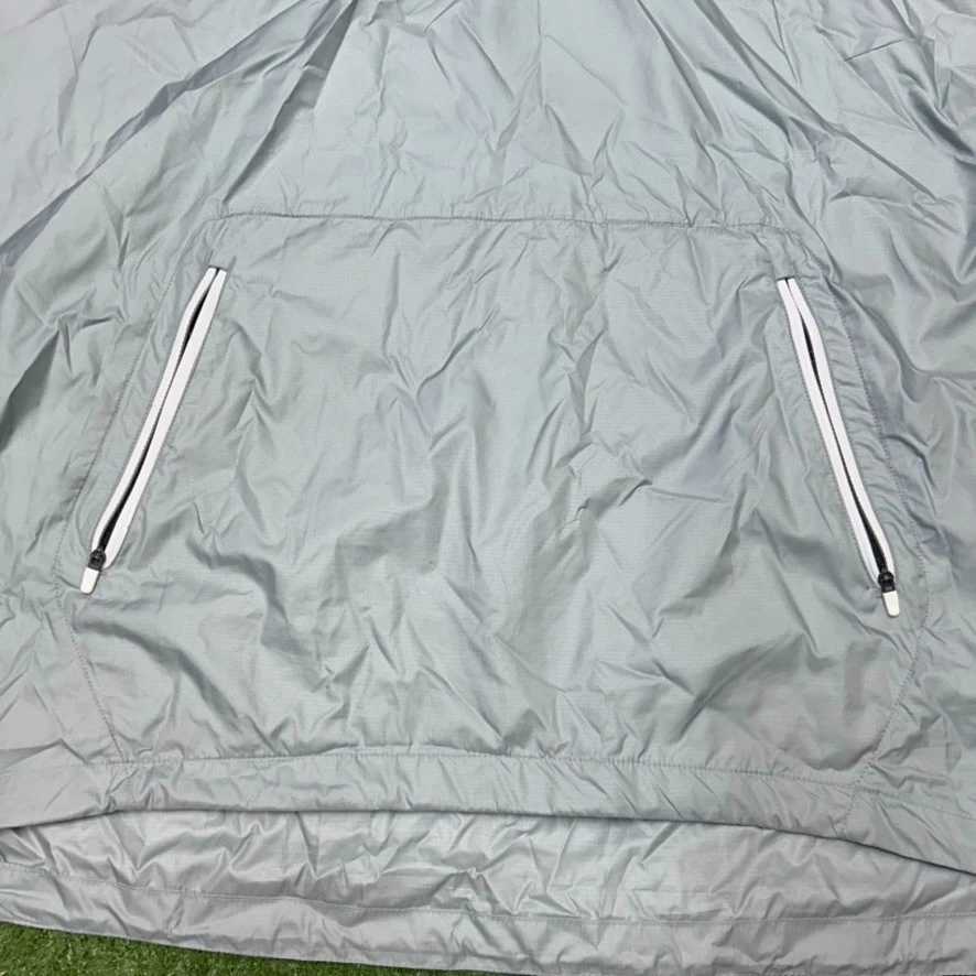 Chaqueta cortavientos Nike Michigan State Spartans para hombre 3XL 1/4 cremallera con capucha MSU Foto 3 de 4