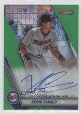 2019 Bowman's Best Auto Green Refractor 2/99 Keoni Cavaco #B19-KC Auto 0hw6